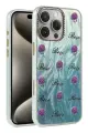 Newface Apple iPhone 16 Pro Max Kılıf Blade Aynalı Desenli Kapak - Desen 9