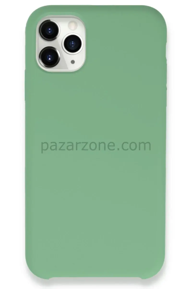 Newface Apple iPhone 11 Pro Kılıf Lansman Legant Silikon - Yeşil
