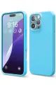 Newface Apple iPhone 16 Pro Max Kılıf Nano içi Kadife Silikon - Mavi