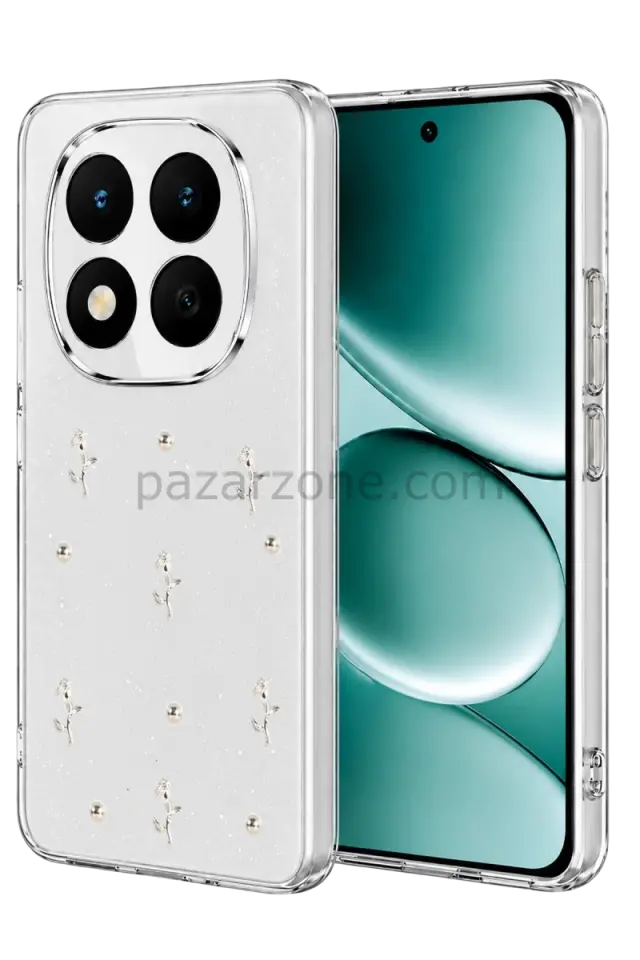 Newface Xiaomi Redmi Note 15 Pro Plus 5G Fiyonk Desenli Kapak - Desen 4