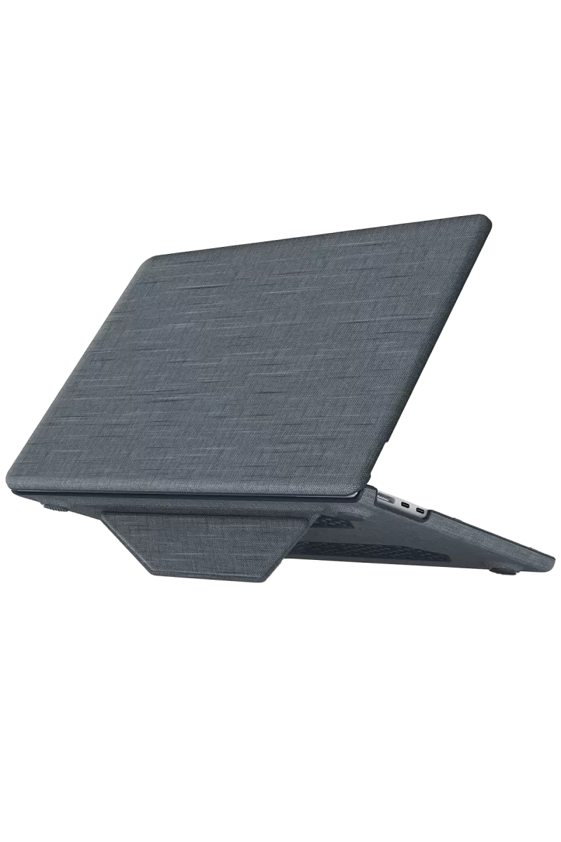 Newface Apple Macbook Pro 13 2020 Macbook Kumaş Kapak - Gri