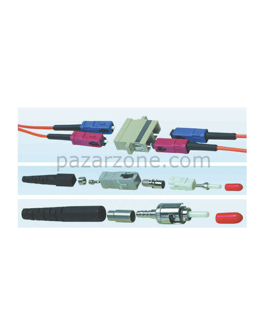 SC Duplex MM Plastik Adaptör Bej