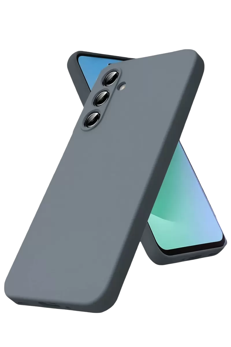 Newface Samsung Galaxy A17 5G Nano içi Kadife Silikon - Gri