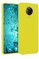 Newface Xiaomi Redmi K30 Pro Kılıf Nano içi Kadife Silikon - Sarı