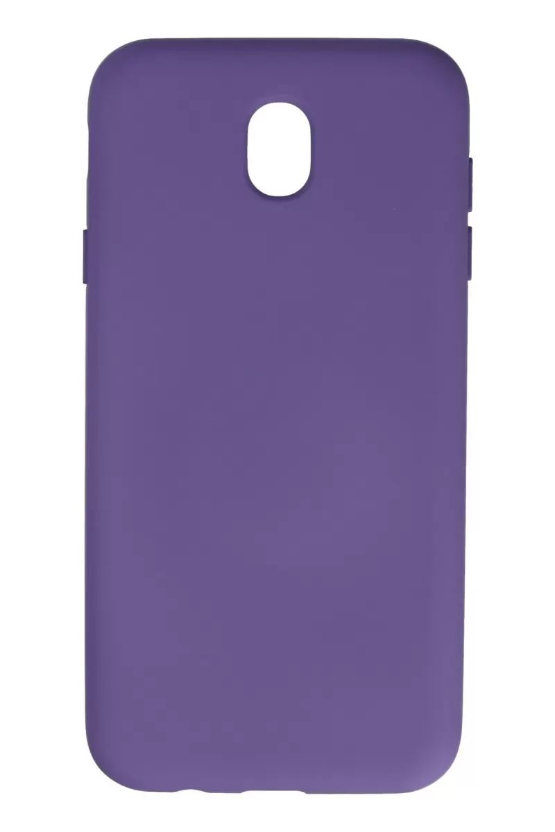 Newface Samsung Galaxy J7 Pro / J730 Kılıf Nano içi Kadife Silikon - Mor