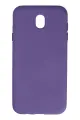 Newface Samsung Galaxy J7 Pro / J730 Kılıf Nano içi Kadife Silikon - Mor