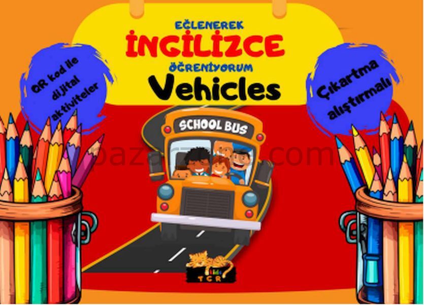 Eğlenerek İngilizce Öğreniyorum - Vehicles