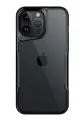 Newface Apple iPhone 15 Pro Kılıf Boyi Silikon Kapak - Siyah