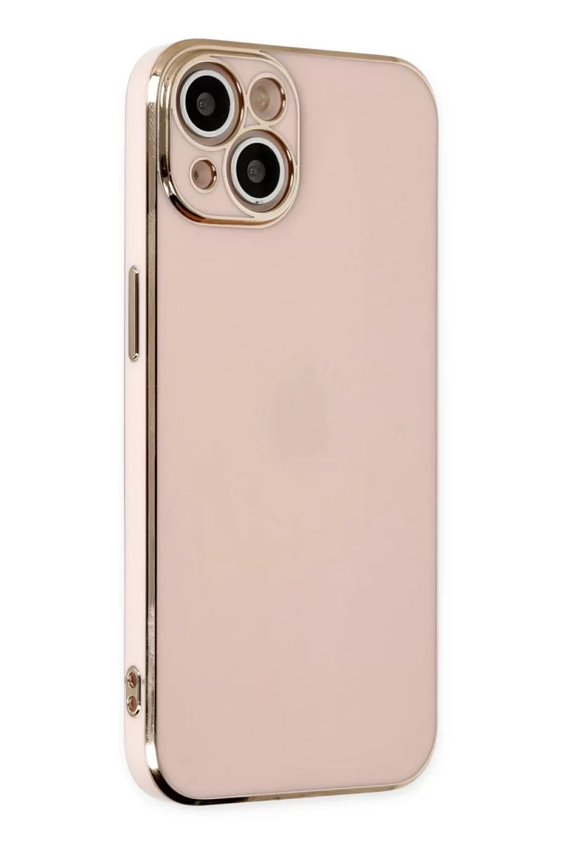 Newface Apple iPhone 14 Kılıf Volet Silikon - Pembe