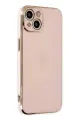Newface Apple iPhone 14 Kılıf Volet Silikon - Pembe