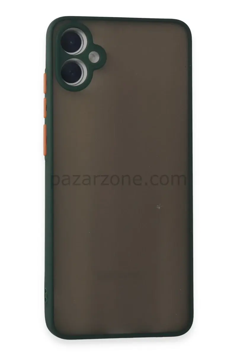 Newface Samsung Galaxy A05 Kılıf Montreal Silikon Kapak - Yeşil