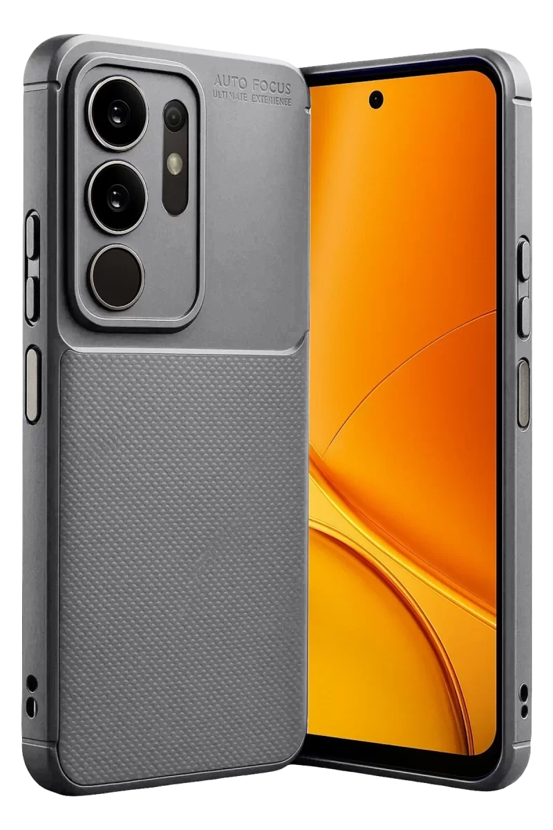 Newface Vivo Y29 4G Auto Focus Karbon Kapak - Gri