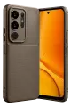 Newface Vivo Y29 4G Auto Focus Karbon Kapak - Kahverengi