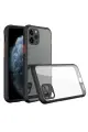 Newface Apple iPhone 11 Pro Kılıf Miami Şeffaf Silikon - Siyah
