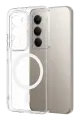 Newface Xiaomi Redmi 15 4G Combo Sert Şeffaf Magsafe Kapak - Şeffaf