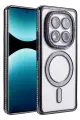 Newface Xiaomi Redmi Note 15 Pro Plus 5G Joke Simli Magneticsafe Kılıf - Siyah