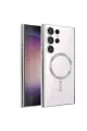 Newface Samsung Galaxy S23 Ultra Kılıf Kross Magneticsafe Kapak - Titan Gri