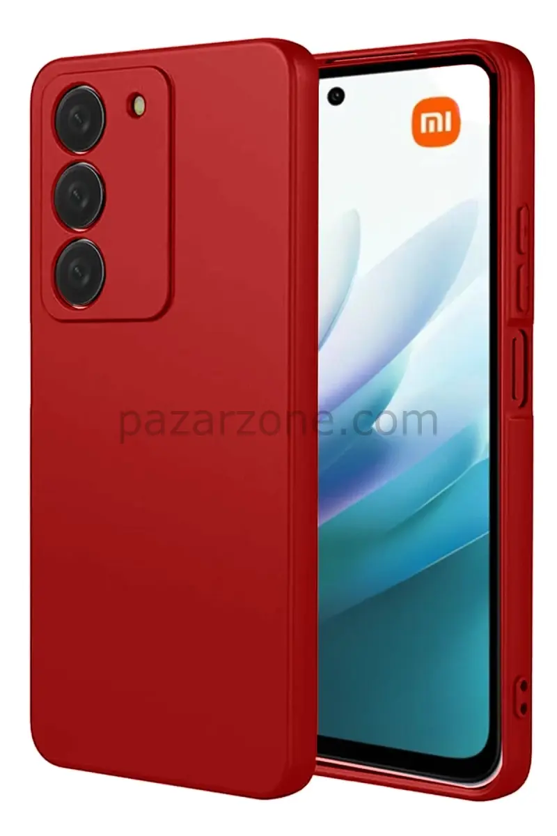 Newface Xiaomi Redmi 15 4G First Silikon - Kırmızı
