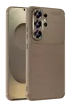 Newface Samsung Galaxy S26 Ultra Auto Focus Karbon Kapak - Kahverengi