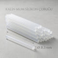 Kalın Mum Silikon Çubuğu - 11.3 mm - 1 Kilogram