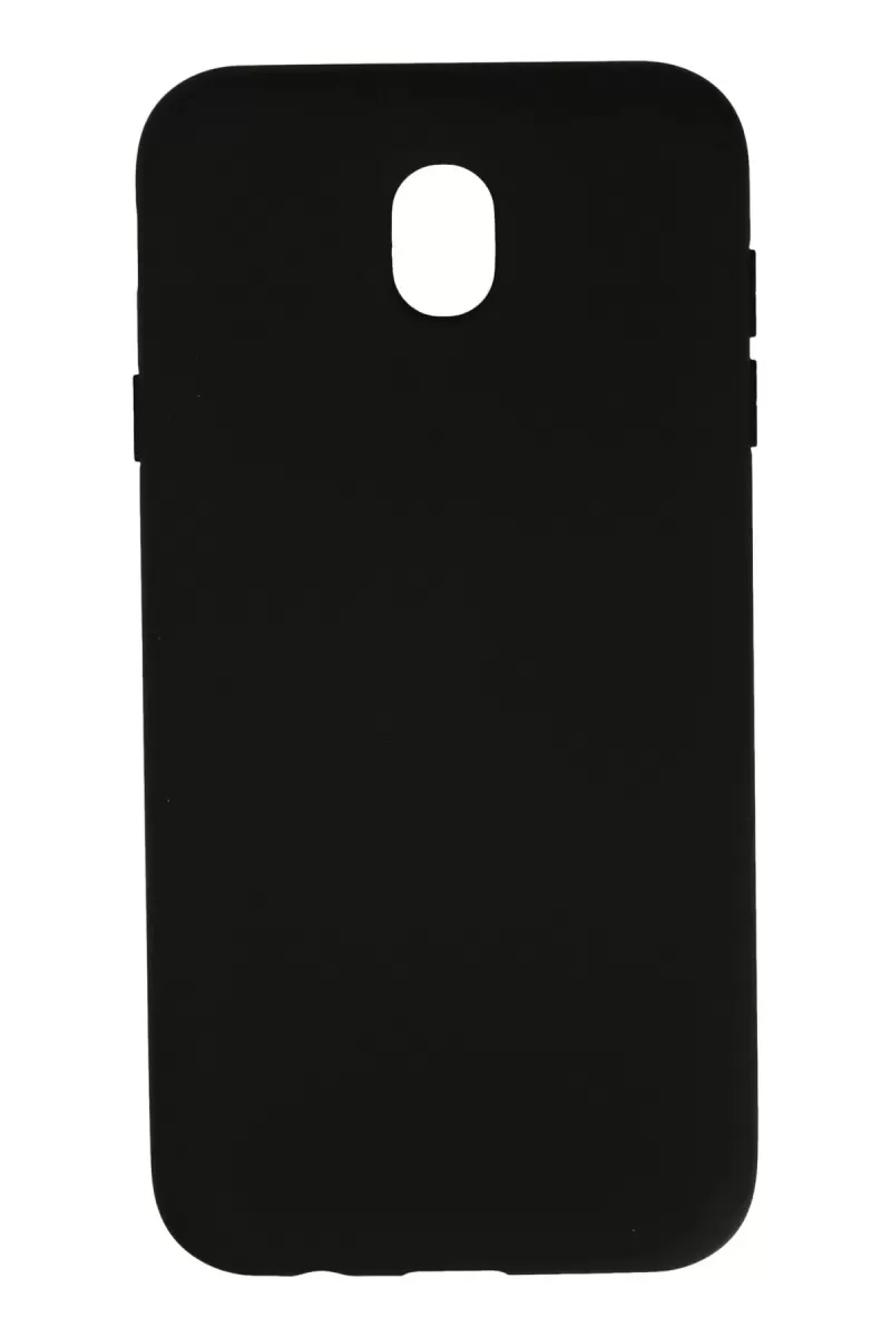 Newface Samsung Galaxy J7 Pro / J730 Kılıf Nano içi Kadife Silikon - Siyah