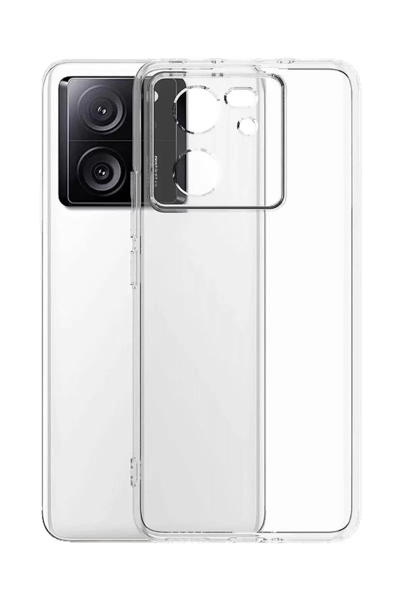 Newface Xiaomi Mi 13T Pro Kılıf Lüx Şeffaf Silikon