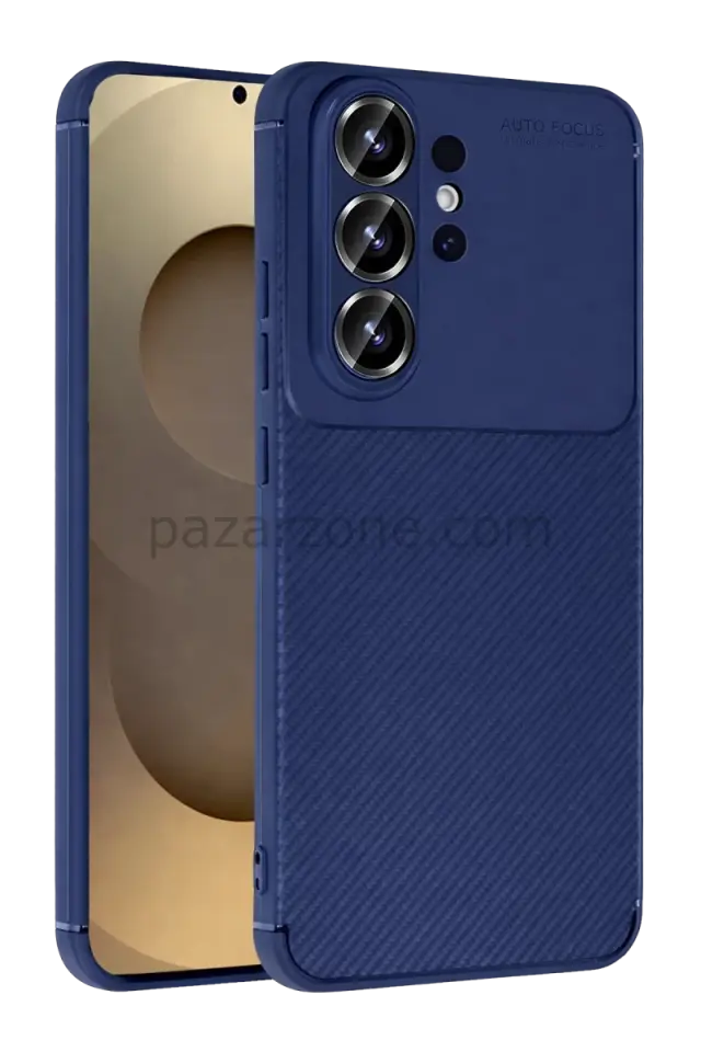 Newface Samsung Galaxy S26 Ultra Auto Focus Karbon Kapak - Lacivert
