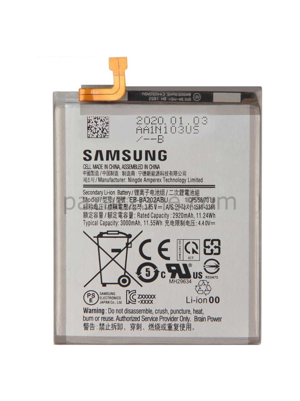 SAMSUNG A30S  BATARYA PİL