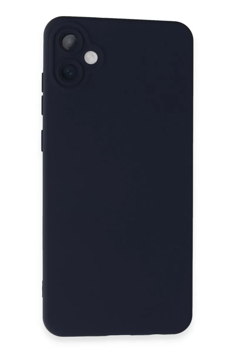Newface Samsung Galaxy A05 Kılıf Nano içi Kadife Silikon - Lacivert