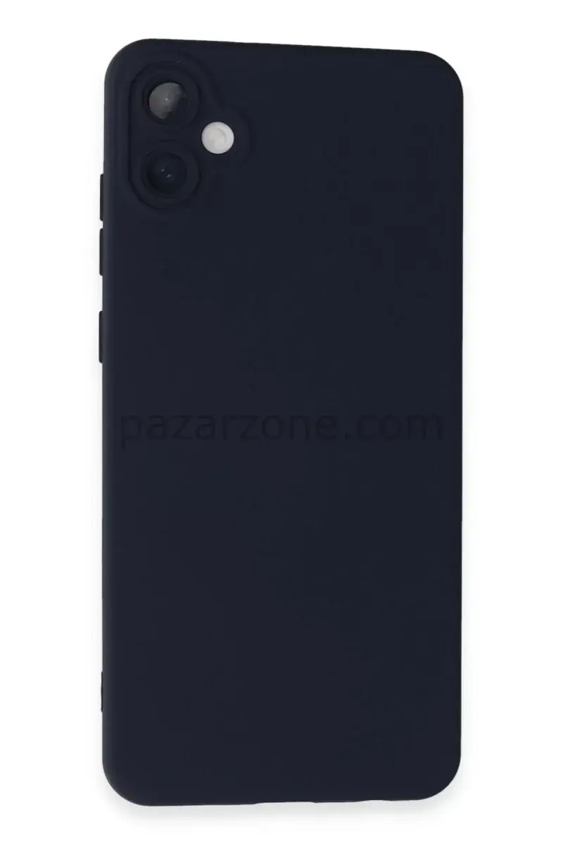 Newface Samsung Galaxy A05 Kılıf Nano içi Kadife Silikon - Lacivert
