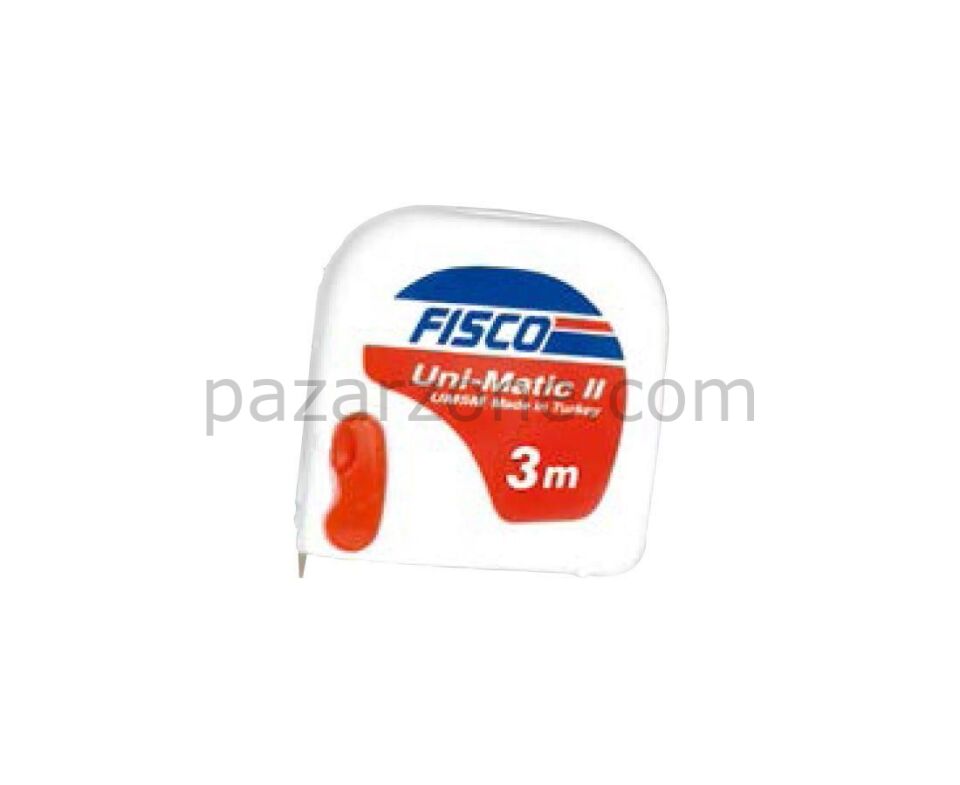 Fisco Uni Matic Şerit Metre 3 Metre