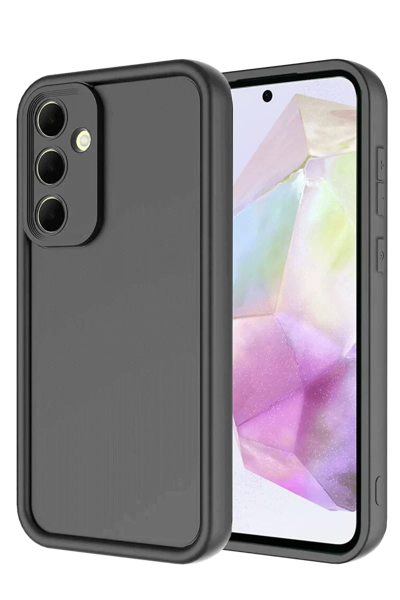 Newface Samsung Galaxy A36 Kılıf Viera Silikon - Gri