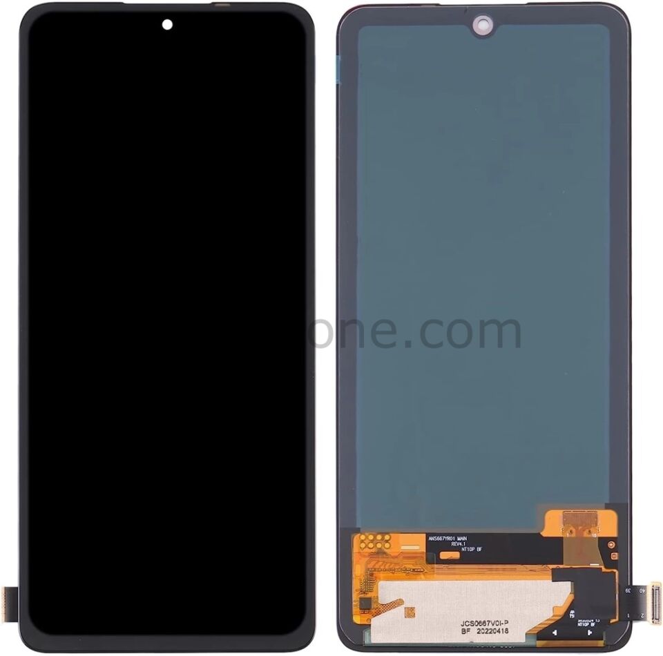 Redmi Note 10 Pro Ekran Dokunmatik OLED (Sİyah)