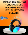 IPX4 Suya Dayanıklı Kablosuz Kulak Üstü Gaming Kulaklık