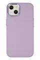 Newface Apple iPhone 14 Plus Kılıf Asya Deri Silikon - Lila
