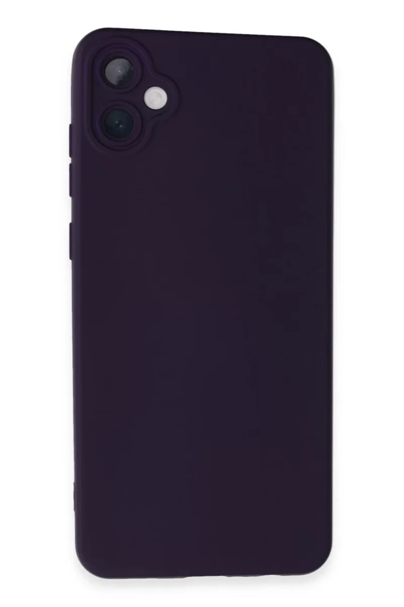 Newface Samsung Galaxy A05 Kılıf Nano içi Kadife Silikon - Mor
