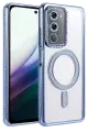 Newface Xiaomi Redmi 15 4G Joke Simli Magneticsafe Kılıf - Mavi