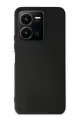 Newface Vivo Y35 Kılıf First Silikon - Siyah