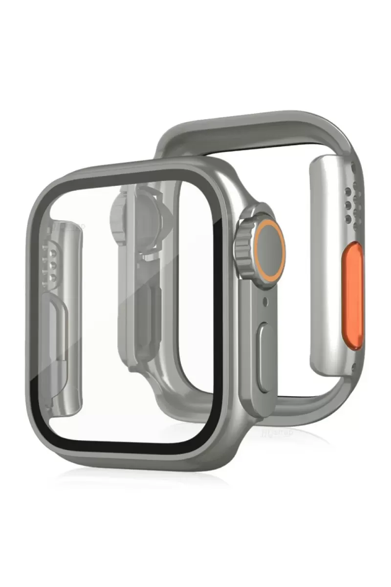 Newface Apple Watch 41mm Watch 49mm Kasa Dönüştürücü ve Ekran Koruyucu - Yıldız Işığı