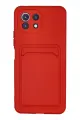 Newface Xiaomi Mİ 11 Lite Kılıf Kelvin Kartvizitli Silikon - Kırmızı