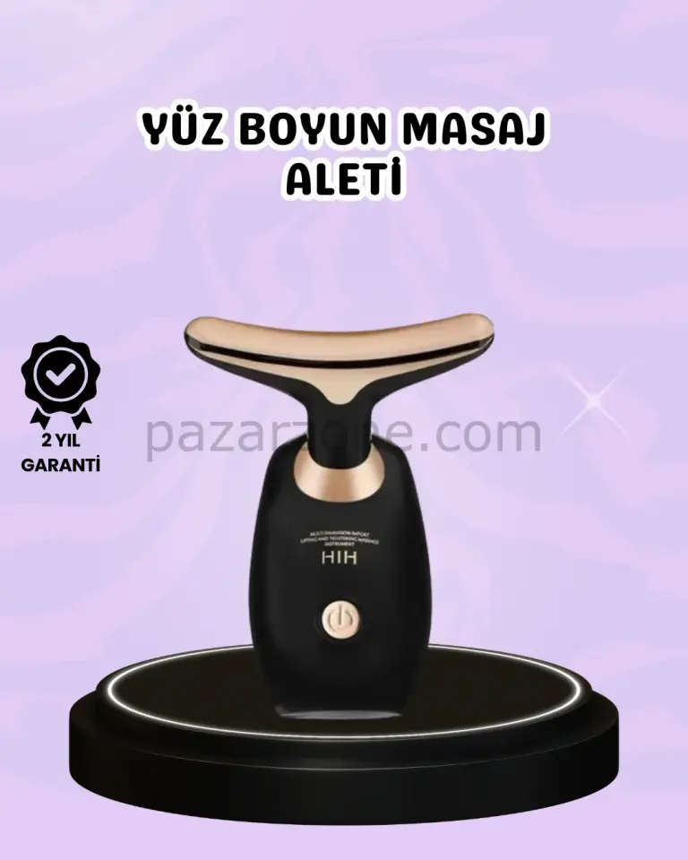 Kolajen Destekli Yüz Lifting Cihazı – Sessiz Titreşim Teknolojisi