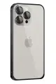 Joko Apple iPhone 15 Pro Metal Bumper Mat Kapak - Siyah