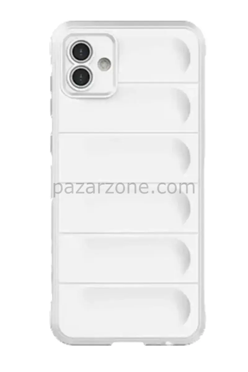 Newface Samsung Galaxy A05 Kılıf Optimum Silikon - Krem