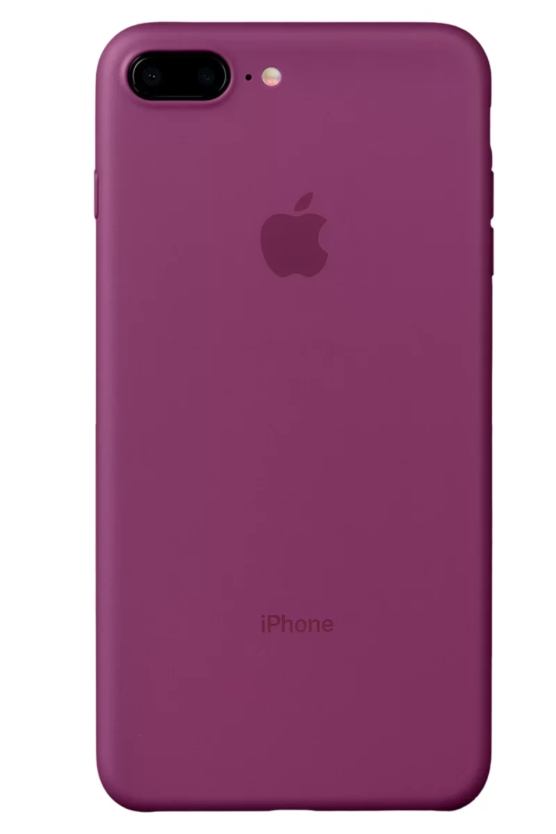 Newface Apple iPhone 8 Plus Kılıf PP Ultra İnce Kapak - Pembe