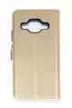 Newface Samsung Galaxy J5 Trend S Plus Kapaklı Kılıf - Gold