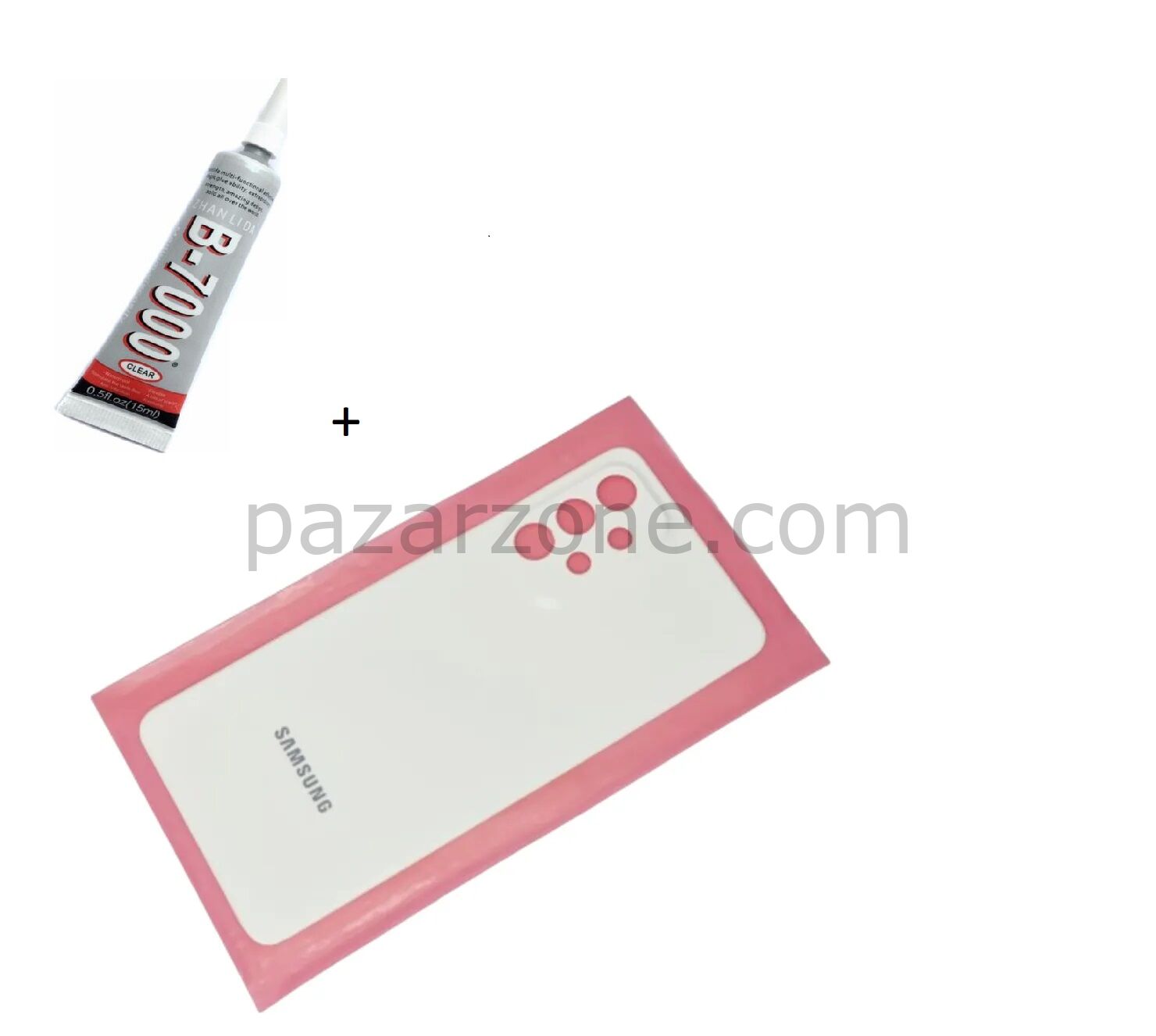 SAMSUNG A33 Arka Batarya Pil Kapağı BEYAZ (B7000 1