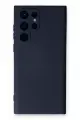 Newface Samsung Galaxy S23 Ultra Kılıf Nano içi Kadife Silikon - Lacivert