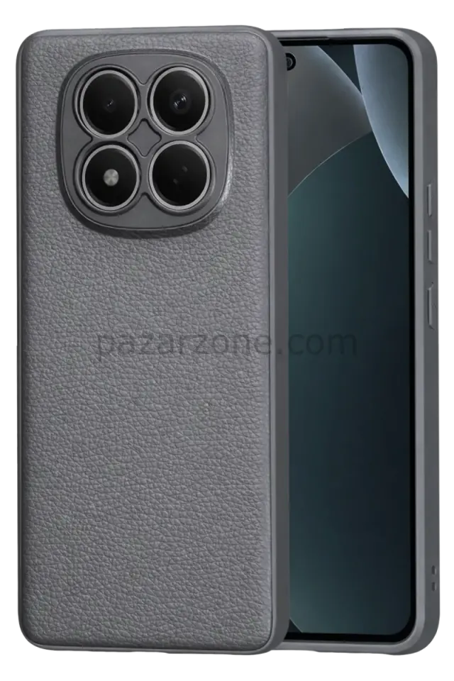 Newface Xiaomi Redmi Note 15 Pro Plus 5G Thermax Silikon Kılıf - Gri