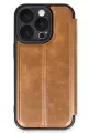 Newface Apple iPhone 16 Pro Max Kılıf Flip Cover - Taba