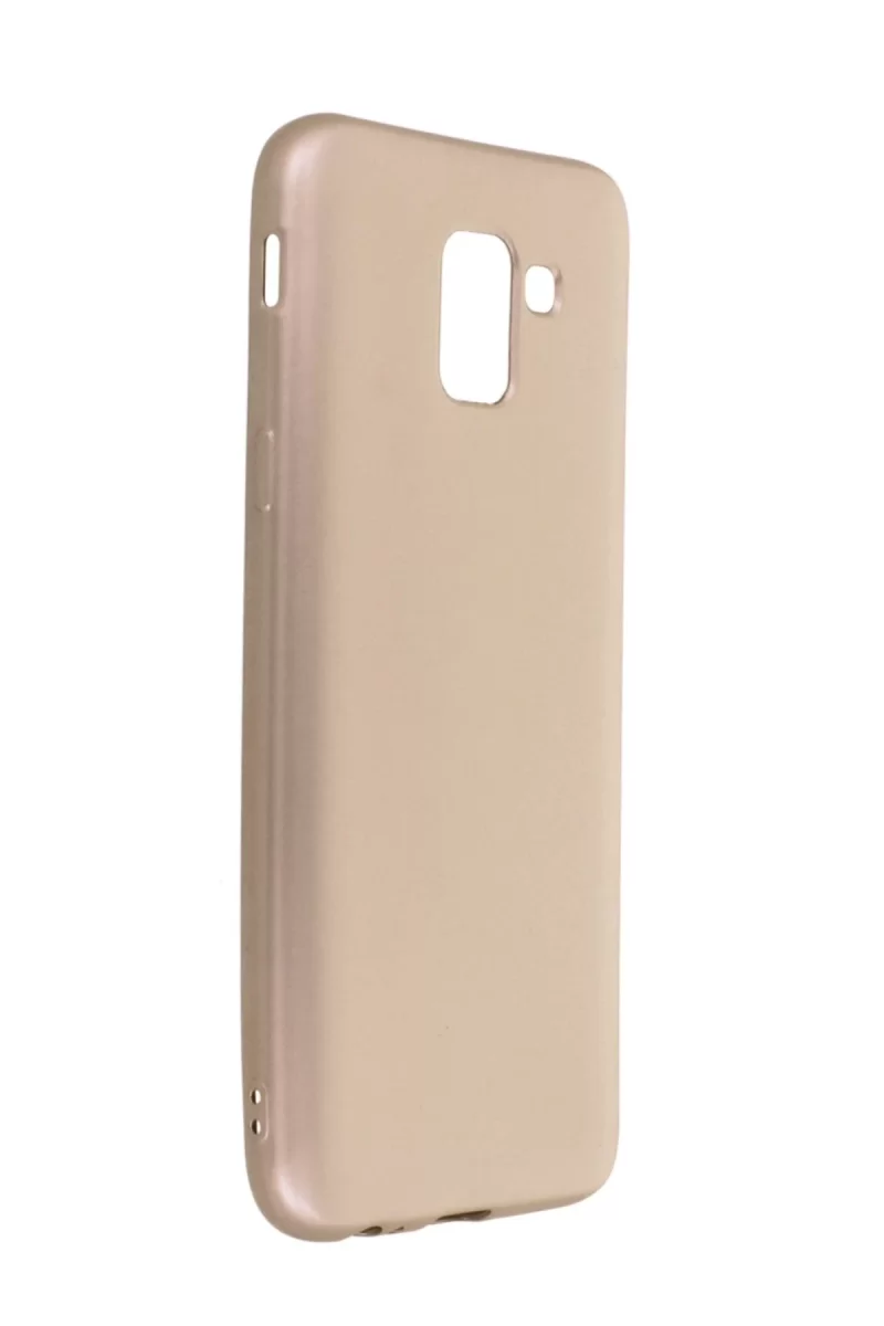 Newface Samsung Galaxy J6 Kılıf First Silikon - Gold
